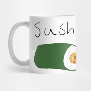 Japanese Sushi roll maki roll tasty Mug